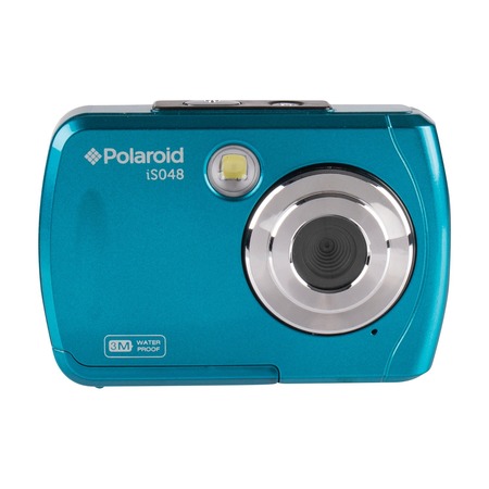 POLAROID Waterproof Instant Sharing Digital Camera-16.0 Megapixel IS048-TEAL